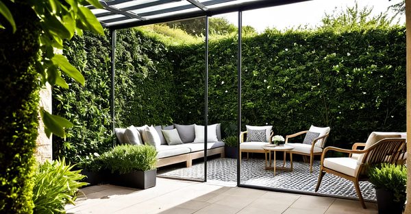 Salon de thé : détente au jardin caché de l'hôtel des marronniers